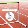 Blazea Foam Track and Field Hurdles Training Equipment, Adjustable Height Agility Hurdles, Detachable Sports Speed Hurdles for Athletes Soccer (Color : 4PCS) view 4