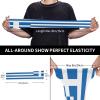 YSBYEIU Cute Greece Flag Arm Sleeves Sun Protection Cooling Arm Sleeves For Men Women Cycling, Golf, Outdoor Sports view 4