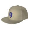 8th Infantry Division Patch Snapback Hats for Men Baseball Cap Trucker Hat Flat Brim Hats Natural view 1