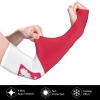 YSBYEIU Cute Poland Flag Arm Sleeves Sun Protection Cooling Arm Sleeves For Men Women Cycling, Golf, Outdoor Sports view 3