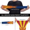 ASYG Fashion Arizona State Flag Cooling Arm Sleeve Patriotic Arm Sleeves Outdoor Sports Sun Protection for Women Men view 4