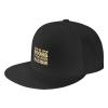 POOEDSO Show Me Your Boobs If You Hate Racism Snapback Hats for Men Baseball Cap Trucker Hat Flat Brim Hats Black view 1