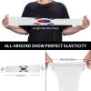 ASYG South Korea Flag Arm Sleeves Flag Cooling Sports Arm Sleeves Outdoor Sleeves For Women and Men view 4