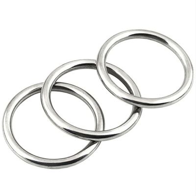 RAMBEX 304 Stainless Steel Circle Ring Solid Welded O-Circle Rust Ring Iron Ring Pet Pull Ring Fishing Net Pull Ring Hang Steel Ring (Color : 10mm (1Pcs), Size : 140mm)