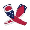 ASYG Fashion Ohio State Flag Cooling Arm Sleeve Patriotic Arm Sleeves Outdoor Sports Sun Protection for Women Men view 2