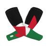 ASYG Palestine Flag Arm Sleeves Flag Cooling Sports Arm Sleeves Outdoor Sleeves For Women and Men view 2