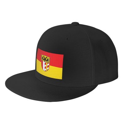 POOEDSO Flagge Schwaben Bayern Snapback Hats for Men Baseball Cap Trucker Hat Flat Brim Hats Black