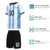 Soccer Jerseys for Kids Boys Girls Youth for Sport Football Training Uniform Soccer Fans Shirt Gift Kit Set view 4