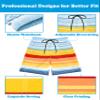 Sarfel Boys Swim Trunks with Compression Liner Boys' Swimwear Kids Swim Trunks Boys 6-7 Kids Swimsuits Boys Swim Shorts Boys 7T view 3