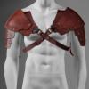 Colaxi Medieval Shoulder Pauldron Shoulder Gothic for Men Women Body Chest Harness Belt Shoulder Cover Cape for Costume Party view 2