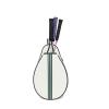kowaku Tennis Bag Tennis Racket Bag Versatile Lightweight Players Carrying Bag Pickleball Bag Badminton Bag Tennis Crossbody Bag, Beige view 4