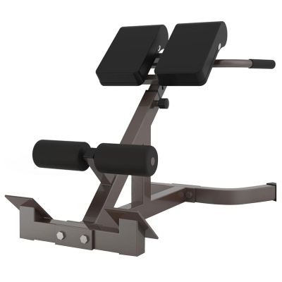 NineFit Basics Back Extension Bench Roman Chair With Height Adjustable Back Extension Bench Ab Bench Leg Strength Trainer Hyperextension Bench Gym Equipment Loads 660lbs