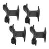 Happyyami 4pcs Whistle Finger Clip for Referee Sports Referee Equipment Clip and Key Tags view 1