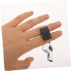 Happyyami 4pcs Whistle Finger Clip for Referee Sports Referee Equipment Clip and Key Tags view 2