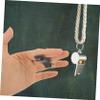 Happyyami 4pcs Whistle Finger Clip for Referee Sports Referee Equipment Clip and Key Tags view 4