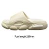 Deevoka EVA Slippers, Floor Slides Shoes, Open Toe Sandals, Platform Beach Slippers House Slippers for Summer, Beige 39 to 40, Multi view 3