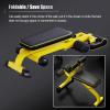 NineFit Basics Back Extension Bench Foldable Hyperextension Bench Roman Chair Sit Up Bench for Abs Back Extension Bench Exercise Equipment for Home Gym,Loads 150kg view 4