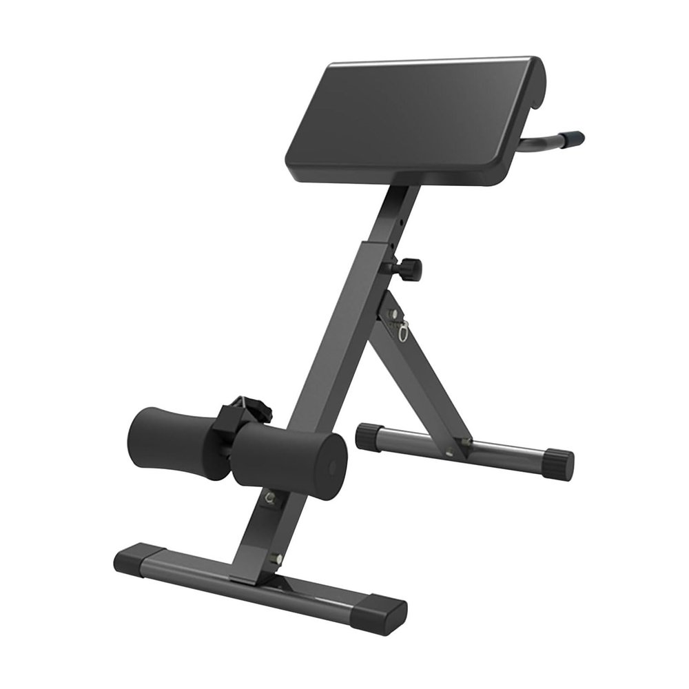 NineFit Basics Back Extension Bench Roman Chair Adjustable Back Extension Bench Multi Functional Ab Bench Leg Strength Trainer Gym Equipment for Home Gym,Loads 264lbs