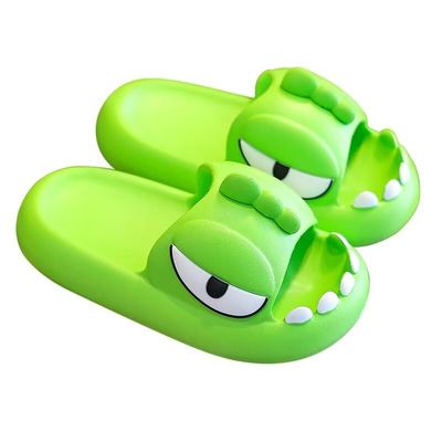 FZETVN Kids Boys Girls Cartoon Dinosaur Clogs Shoes-Kids Garden Clogs Cartoon Summer Sandals Slipper Outdoors Summer Beach Pool Slipper Green 230