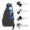 VTCTOASY Sling Bag for Women Men Crossbody Bag Small Sling Backpack Orca Killer Whale Chest Bag Hiking Daypack view 4
