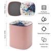NHYDSPQ Rotate The Jewelry Box, Color Peacock Jewelry Organizer,4-Layer Rotatable Jewelry Accessory Storage Tray with Lid view 2