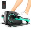 ANCHEER Under Desk Elliptical Machine - Quiet Pedal Exerciser for Seniors, Office & Home, Low-Impact Seated Leg Workout Equipment, Smart LCD Display, Remote Control(Blue) view 1