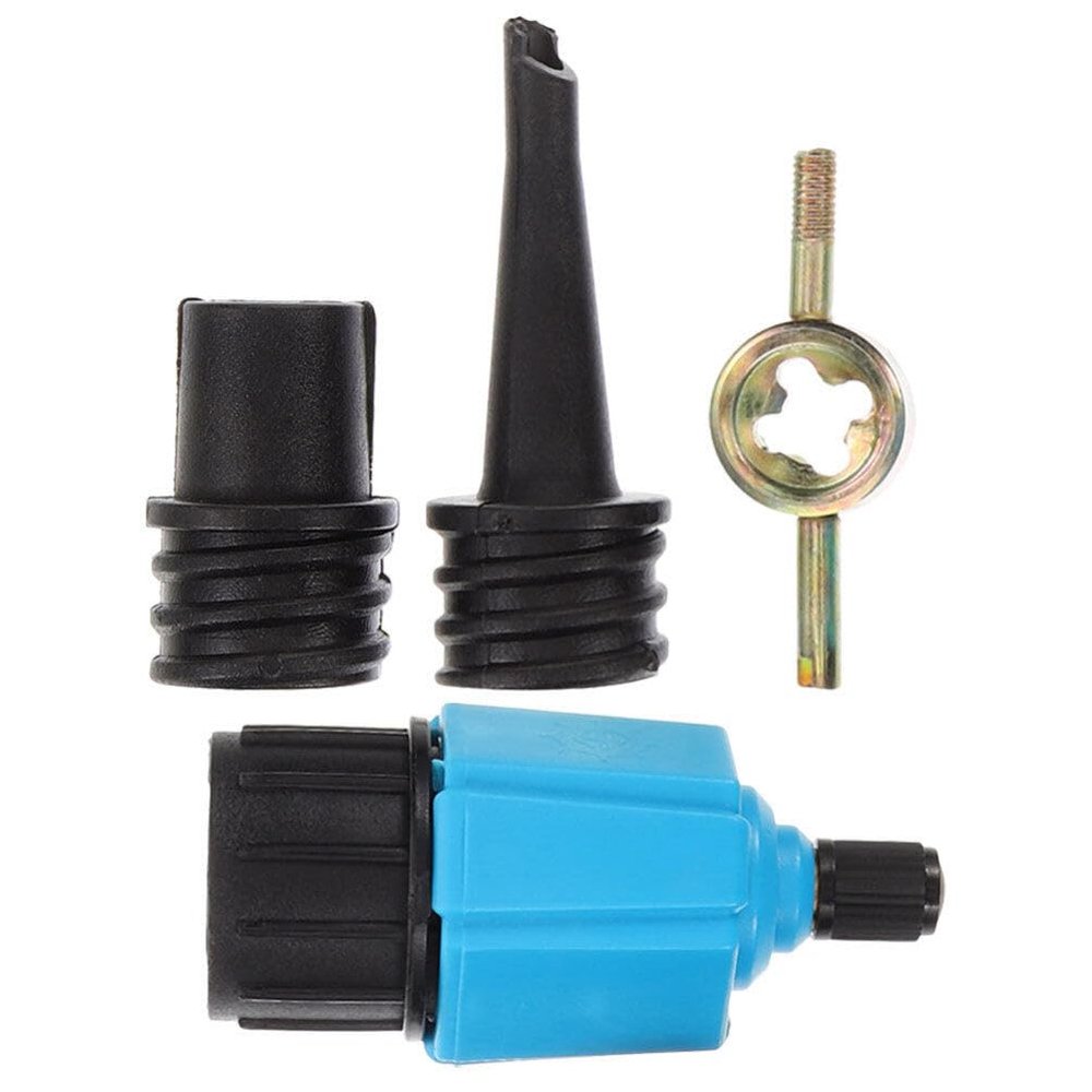 SUPVOX 1set Inflatable Pump Adapter Nozzles for Boards Rafts and Swimming Versatile Air Valve Converter for Electric Hand Foot Pumps Compact Portable Design