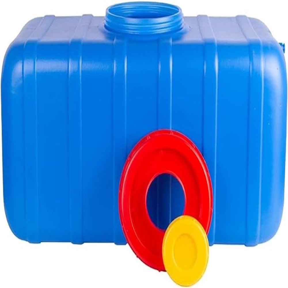 YXCUIDP Storage Water Container Thickened Portable Household Water Storage Water Tank with Tap for Camping Hiking Climbing Travel Outdoor Activities(200L)