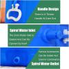 YXCUIDP Storage Water Container Thickened Portable Household Water Storage Water Tank with Tap for Camping Hiking Climbing Travel Outdoor Activities(200L) view 4