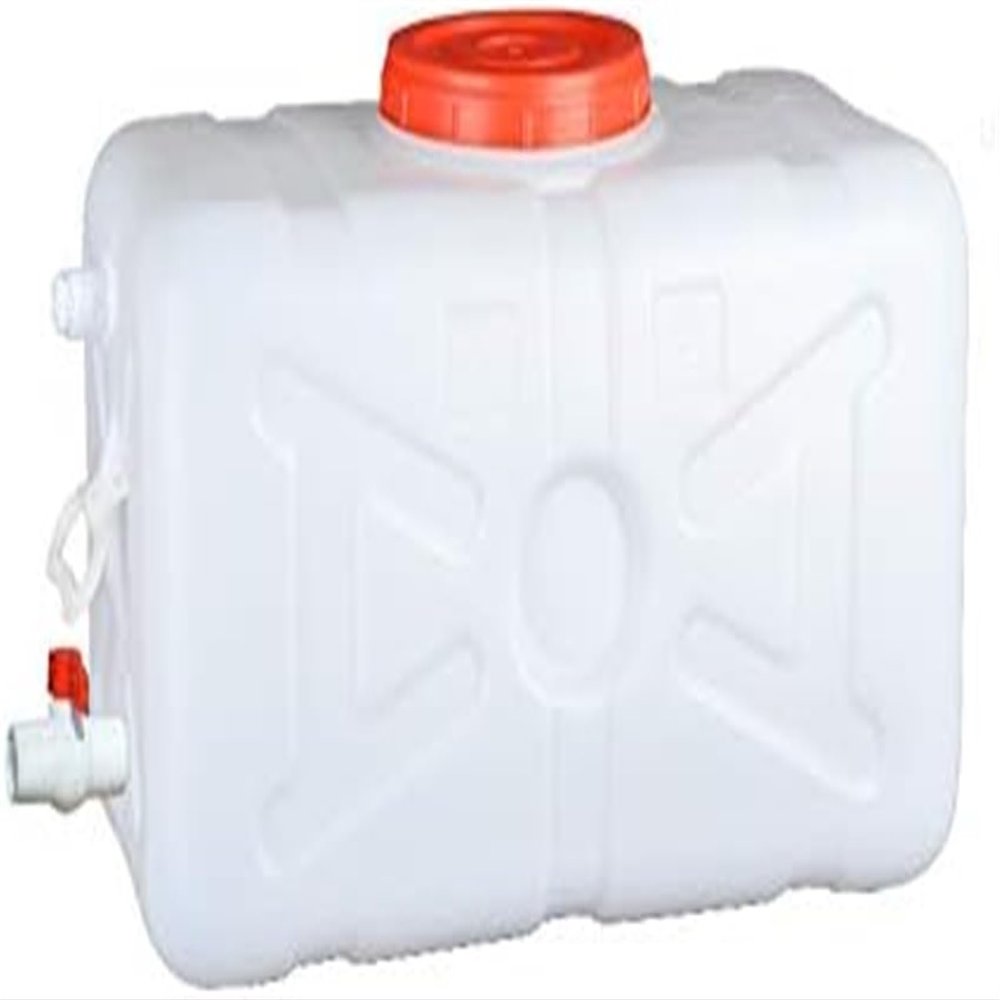 WAZHOU Water Tank White Large Watering Irrigation Storage Tank,Portable Car Camping Water Tank,25L/50L/75L /100L/150L/200L/300L Barrel Pure Water Plastic Water Tank Outdoor Travel Bucket(200L)