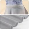 DanceDaily Women Dance Skirt Blue Soft Mesh Ballet Apparel Adult Short Skirt Semi-Opaque, Mini, Grey view 4