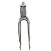 CDHPOWER 26" Fork Double Springer Suspension Fork 1" Threaded & Headset,Cruiser Chopper Bike Dual Spring Classical Fork (Chromed) view 2