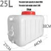 YXCUIDP Water Storage Water Tank with Tap Thickened Portable Household Water Storage,for Camping Hiking Climbing Travel Outdoor Activities(25L) view 2