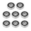 SING F LTD 8 Pcs 608-2RS 22mm Ceramic Skateboard Bearings Stainless Steel Shielded High Speed Wear Resistant for Skate Skateboard Wheel view 1