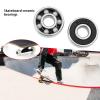 SING F LTD 8 Pcs 608-2RS 22mm Ceramic Skateboard Bearings Stainless Steel Shielded High Speed Wear Resistant for Skate Skateboard Wheel view 3