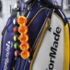 Colorful Golf Ball Holder Golf Balls Silicone Pouch Golf Ball Case Portable Golf Ball Carry Bag Easy Attachment to Golf Bag Golf Accessories Gift view 4