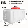 YXCUIDP Thickened Portable Household Water Storage Water Tank with Tap for Camping Hiking Climbing Travel Outdoor Activities(75L) view 2