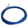 Nakkaa Marine 3300/33C Throttle Shift Control Cable Compatible with Outboard Engine Boat Motor Steering System Blue 8FT 15FT 18FT 24FT 30FT (30ft,2pcs) view 1