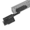 Tactical Weapon Flashlight for AK47 AK74 AK-SD, 700 Lumens, White Light, LED Flashlight, with Lower Hanging Rail, with Pressure Switch, Constant/Momentary/Strobe Modes, Fit 20mm Rail, Black view 2