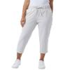 32 Degrees Yoga Pants - Capri for Women - Outdoor Pants with Drawstring (Cream, XL), X-Large view 1
