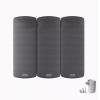 Self Inflating Sleeping Pad for Camping Wireless Core Flash Charging 4.7'' Thick Ultralight Inflatable Sleeping Mat Built-in Air Pillow Portable Inflatable Camping Mattress Pad for Hiking , Triple view 1