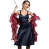 Vijiv Flapper Boa Costume - 6.3ft Gatsby Organza Boas Wedding Shawl Wraps 1920s Accessories for Women Evening Dresses Bridal view 1