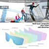 FEISEDY Sports Cycling Sunglasses for Men Women, UV400 Protection Baseball Running Fishing Biking B0168 view 4