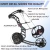 Compound Bow Kit for Adults with All Accessory,Hunting Compound Bow,19"-30" Draw Length,30-70Lbs Draw Weight,IBO 320fps for Hunting Target Practice (Black) view 3
