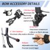 Compound Bow Kit for Adults with All Accessory,Hunting Compound Bow,19"-30" Draw Length,30-70Lbs Draw Weight,IBO 320fps for Hunting Target Practice (Black) view 4