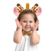 Aunifun Plush Animal Costume Set Animal Ears Horns Headband,Fancy Dress Cosplay Headbands for Halloween,Birthday,Christmas Party (Giraffe) view 4