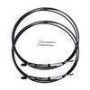 NyZyL 2pcs 15ft Universal Outboard Throttle Cable for Outboards Stainless Steel Throttle Cable for Marine Boat Motor Cable view 1