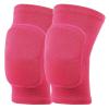 Anti slip sponge, soft and breathable men's, women's, girls', and children's red knee pads suitable for sports scenes such as volleyball, football, dance, yoga, wrestling, running, cycling, etc (red, Small) view 1