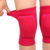 Anti slip sponge, soft and breathable men's, women's, girls', and children's red knee pads suitable for sports scenes such as volleyball, football, dance, yoga, wrestling, running, cycling, etc (red, Small) view 2