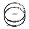 NyZyL 2pcs 13ft Universal Throttle Cable for Outboard Marine Boat Motor Control Stainless Steel Throttle Shift Control Cable view 2